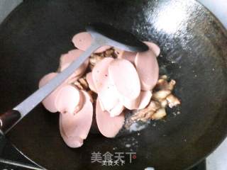火腿炒猪肉的做法步骤：6