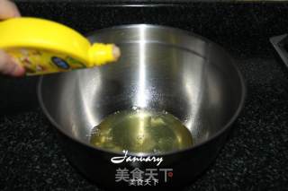 彩色戚风蛋糕的做法步骤：6