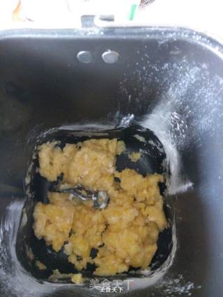 中种蜜豆土司的做法步骤：2