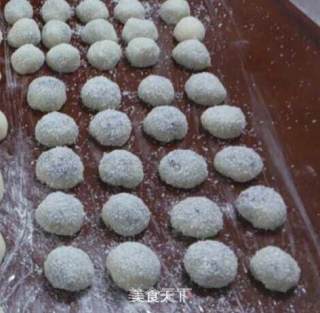 红豆糯米糍的做法步骤：8