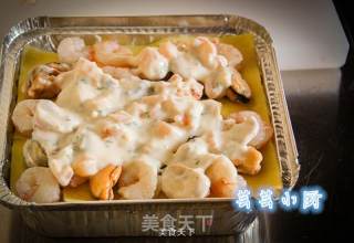 【芸芸小厨】意大利海鲜千层面——层叠的美味的做法步骤：3