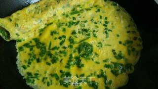 韭菜厚蛋烧的做法步骤：6