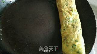 韭菜厚蛋烧的做法步骤：7