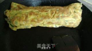 韭菜厚蛋烧的做法步骤：8