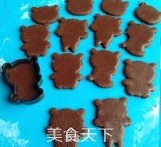 小熊猫饼干的做法步骤：8