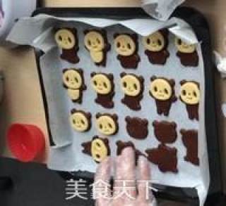 小熊猫饼干的做法步骤：12