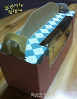 香葱肉松蛋糕卷的做法步骤：6