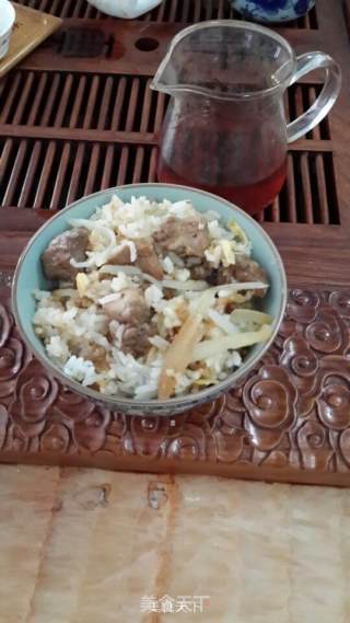 排骨焖饭的做法步骤：10