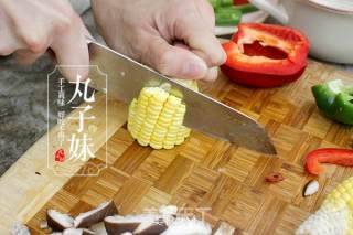 番茄芝士肉丸意粉的做法步骤：4