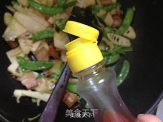 雷笋小炒荷兰豆的做法步骤：5