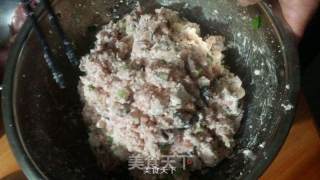 肉圆饼的做法步骤：2