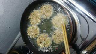 肉圆饼的做法步骤：4