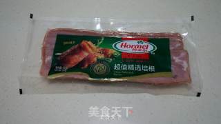 玉带培根山药卷的做法步骤：1