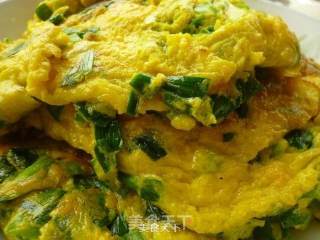 韭菜煎鸡蛋的做法步骤：9