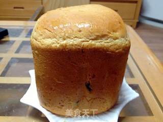 面包机版葡萄干面包!的做法步骤：12