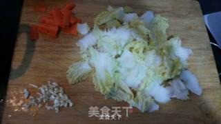 娃娃菜炒木耳的做法步骤：2