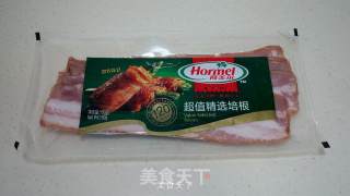 荷美尔培根三明治的做法步骤：1