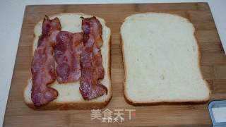 荷美尔培根三明治的做法步骤：6