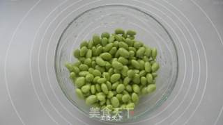 【盐酸菜炒毛豆】的做法步骤：1