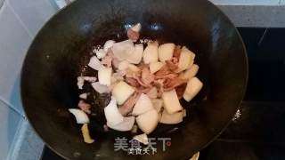 口蘑肉片的做法步骤：6