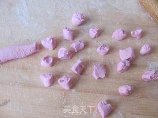 健康彩色水果小圆子的做法步骤：7