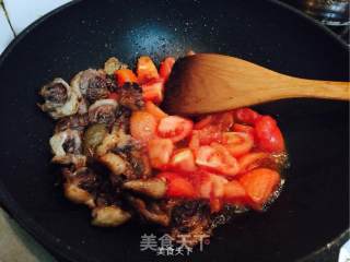 牛腩蕃茄煲的做法步骤：6