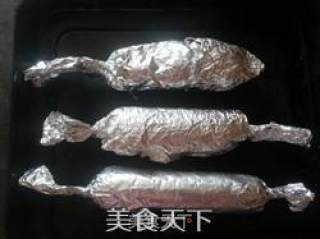 叉烧鸡腿卷的做法步骤：9