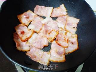 培根炒莴笋的做法步骤：6