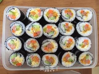 紫菜包饭的做法步骤：8