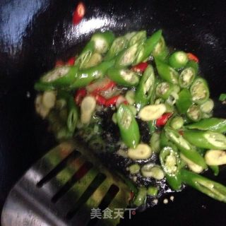 辣椒炒肉的做法步骤：4