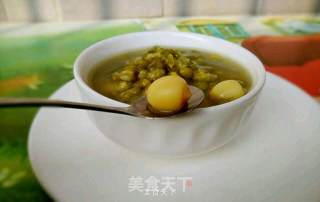 绿豆莲子汤的做法步骤：2