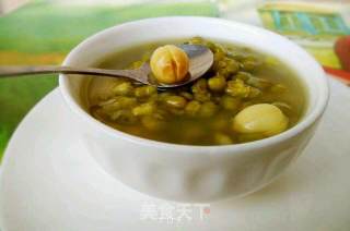 绿豆莲子汤的做法步骤：3
