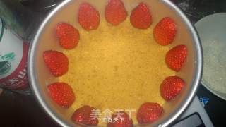 樱花慕斯蛋糕（不用烤箱超详细22步）的做法步骤：13