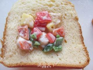简单的蔬果沙拉及三明治的做法步骤：8