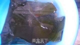 酸辣海带丝的做法步骤：1