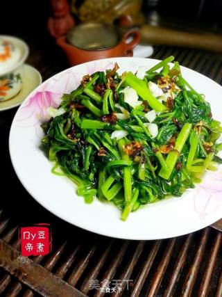 素食空心菜的做法步骤：8