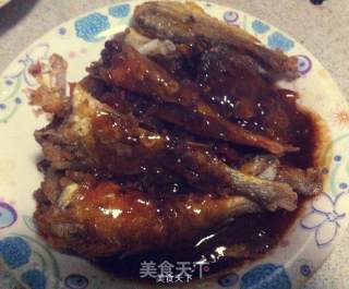 浇汁小黄鱼的做法步骤：3