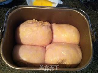紫甘蓝汁面包的做法步骤：10