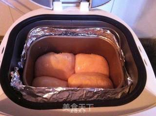 紫甘蓝汁面包的做法步骤：11