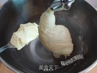 沙拉豆沙排包的做法步骤：4