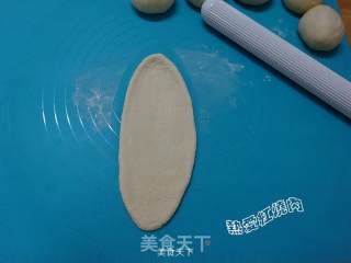 沙拉豆沙排包的做法步骤：8