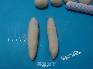 沙拉豆沙排包的做法步骤：10