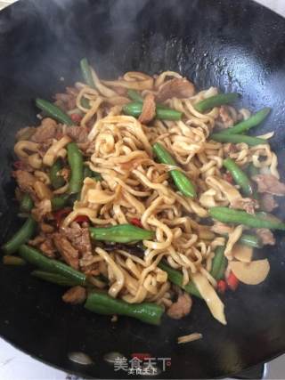 豆角焖面的做法步骤：12
