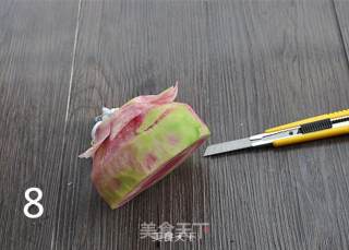 雕刻萝卜花让你的菜肴锦上添花的做法步骤：8
