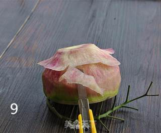 雕刻萝卜花让你的菜肴锦上添花的做法步骤：9