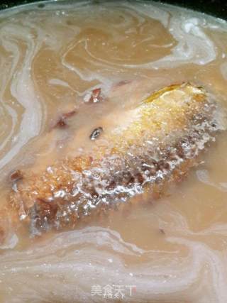 赤小豆粉葛鲮鱼汤的做法步骤：6