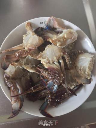 美味梭子蟹的做法步骤：2