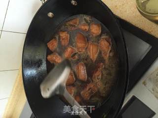 百叶红烧肉的做法步骤：5