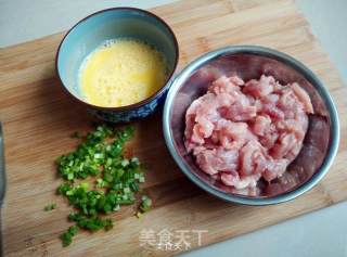 肉片蛋花汤的做法步骤：1