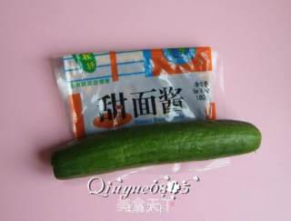 荷兰小黄瓜蘸酱的做法步骤：1